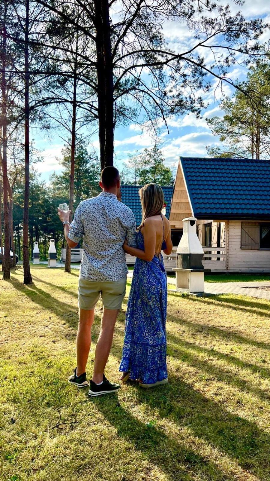 Vila Skrawek Nieba Borsk Exteriér fotografie